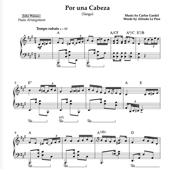 Por una Cabeza