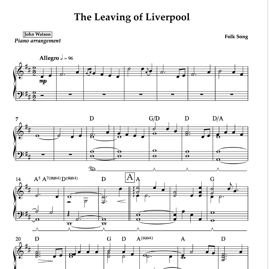 The Leaving of Liverpool