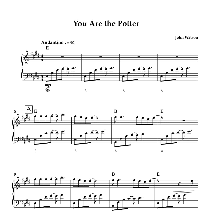 You Are the Potter